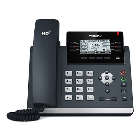 Yealink SIP-T42S IP-Telefon Schwarz 12 Zeilen LCD